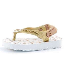 Havaianas Baby chic hvid/guld (str. 17-26)